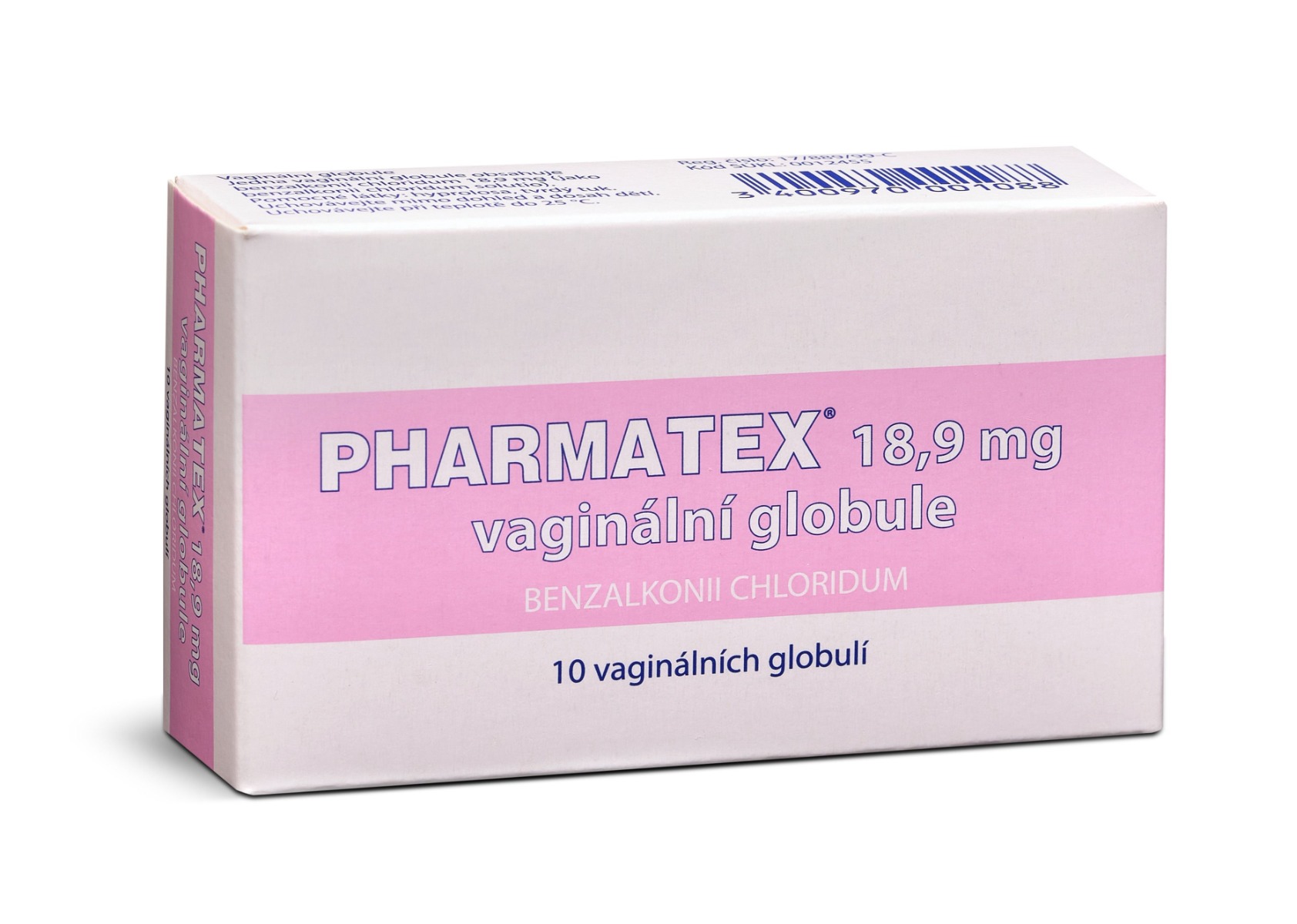 Pharmatex Vaginální globule 10 globulí Pharmatex