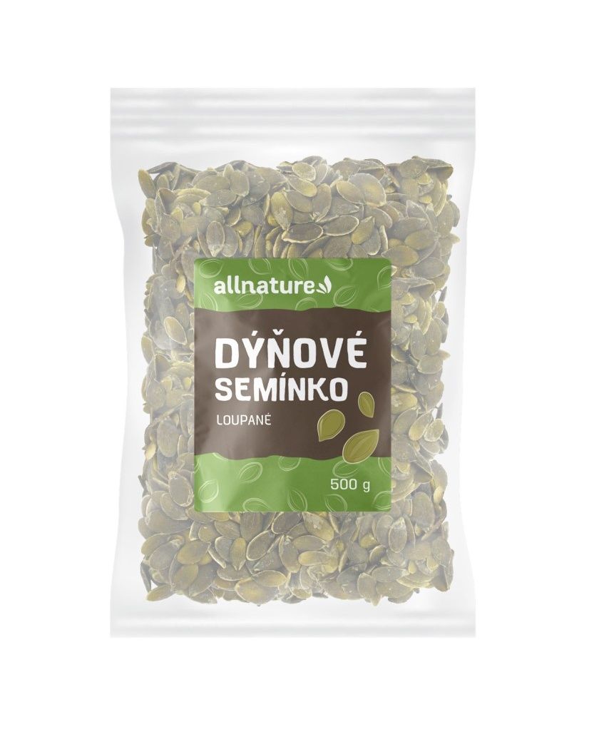 Allnature Dýňové semínko loupané 500 g Allnature