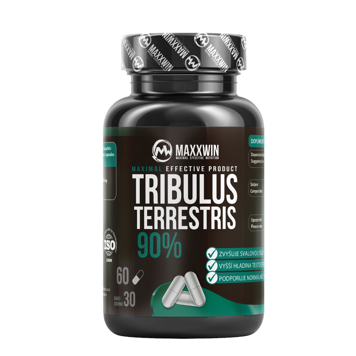 MAXXWIN TRIBULUS TERRESTRIS 90% 60 kapslí MAXXWIN