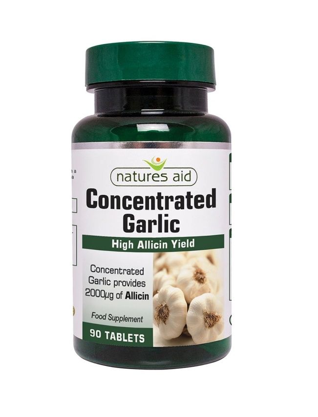 Natures Aid Allicin Česnek 2000 µg 90 tablet Natures Aid