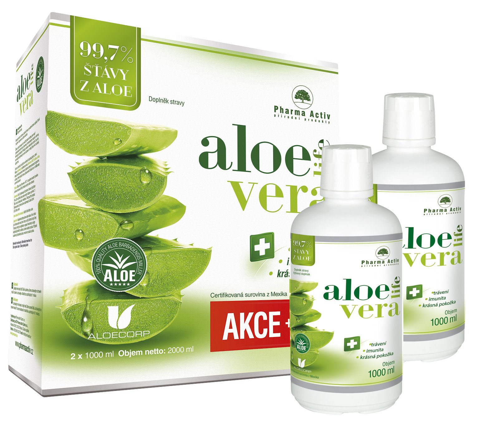 Pharma Activ AloeLive šťáva z aloe 99