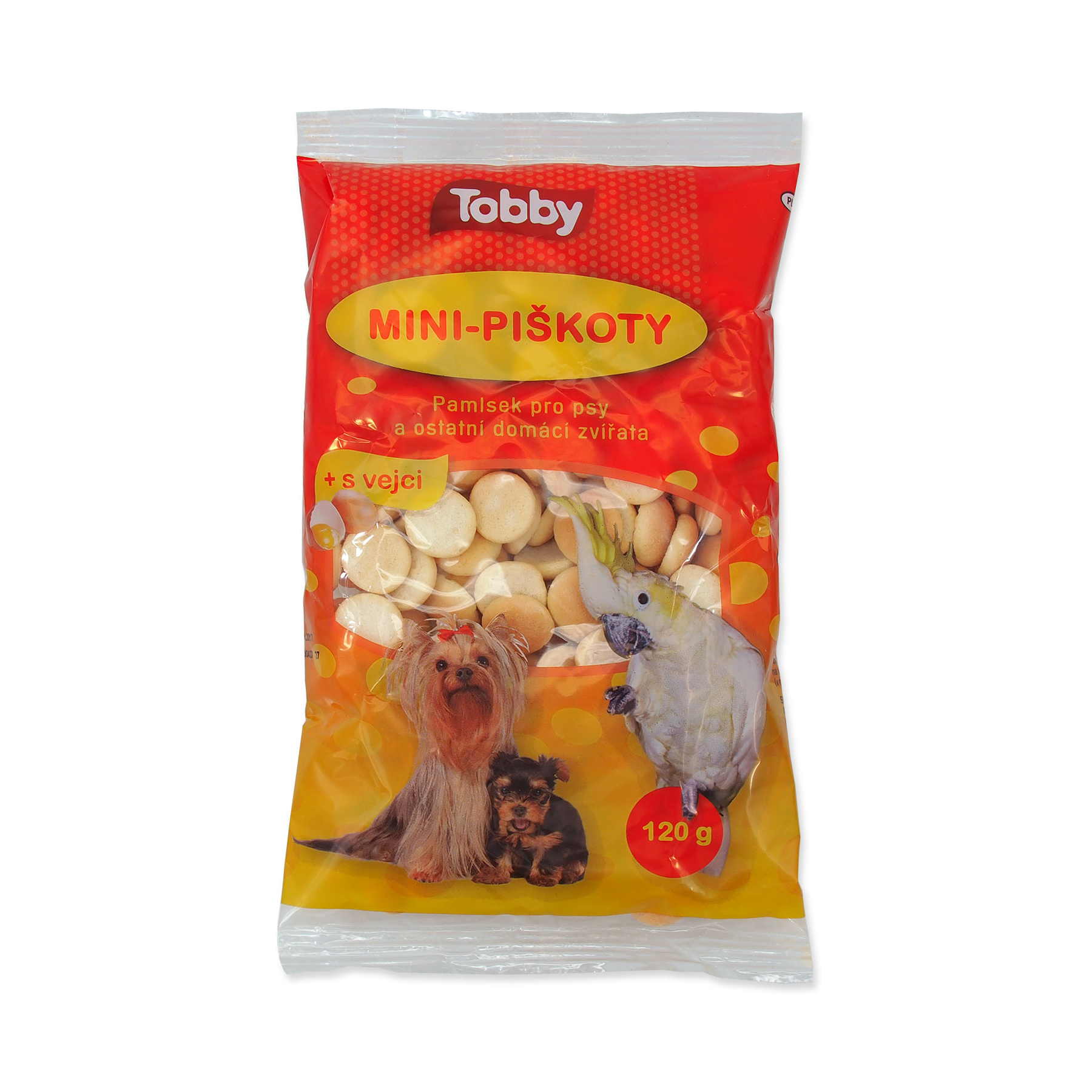 Tobby Piškoty mini 120 g Tobby