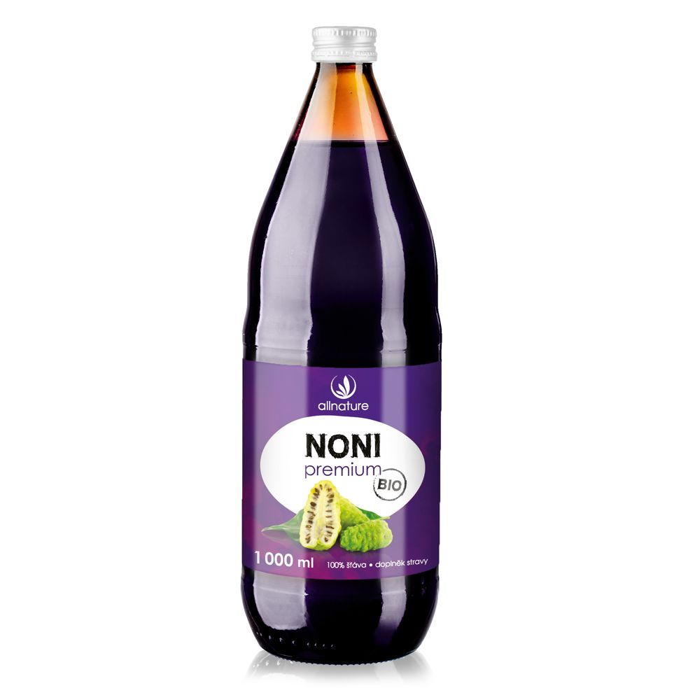 Allnature Noni šťáva 100% BIO 1000 ml Allnature