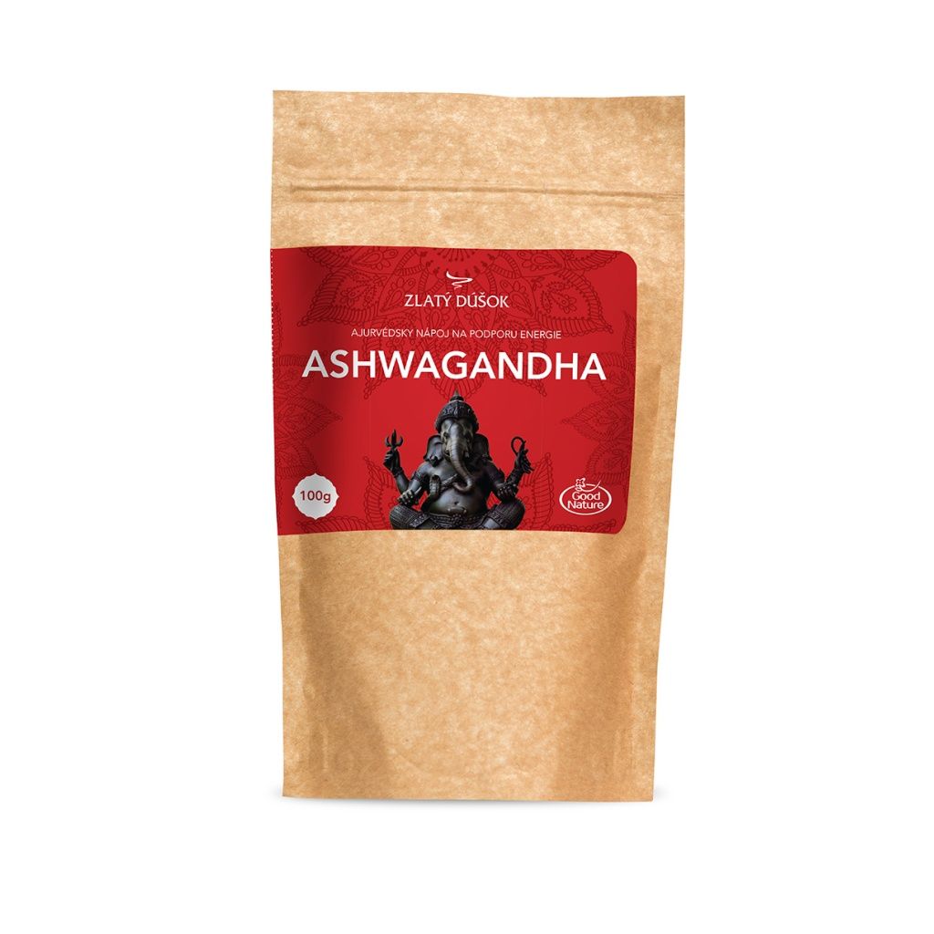 Good Nature Zlatý doušek Ajurvédská káva Ashwagandha 100 g Good Nature