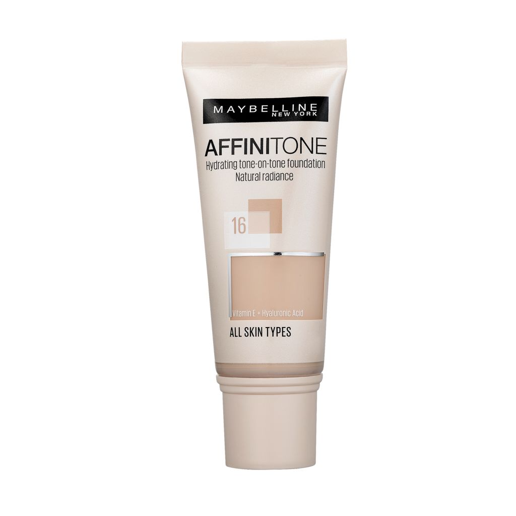 Maybelline Affinitone odstín 16 Vanilla Rose hydratační make-up 30 ml Maybelline