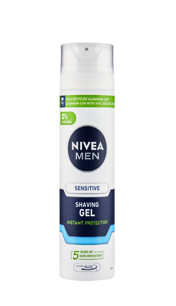 Nivea Men Sensitive gel na holení pro citlivou pleť pro muže 200 ml Nivea