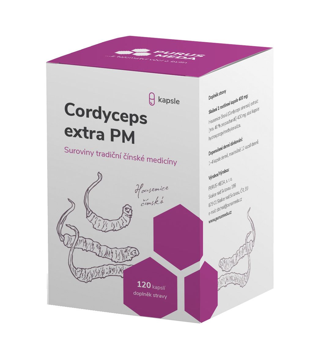 PM Cordyceps extra 120 kapslí PM