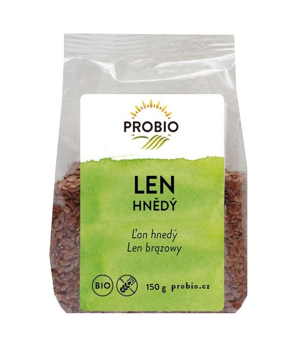 PROBIO Len hnědý bezlepkový BIO 150 g PROBIO