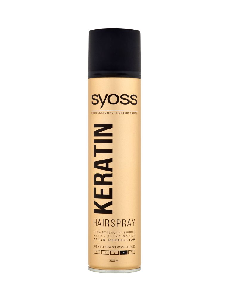 Syoss Keratin lak na vlasy extra fixace 300 ml Syoss