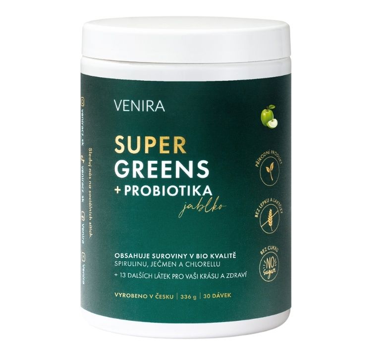 Venira Super Greens 336 g jablko Venira