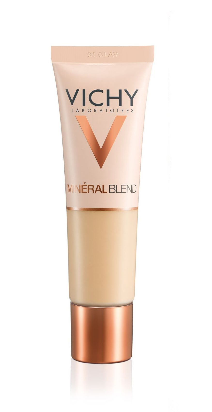 Vichy Minéral Blend odstín 01 Clay hydratační make-up 30 ml Vichy