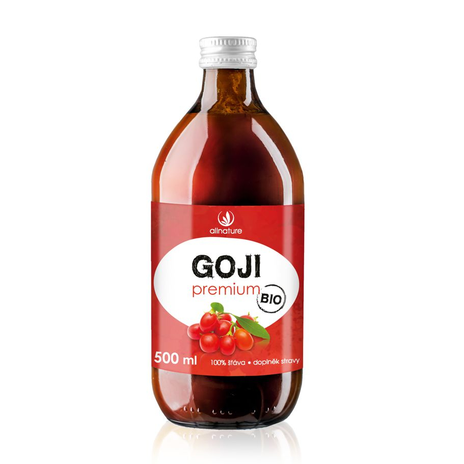 Allnature Goji BIO šťáva 500 ml Allnature