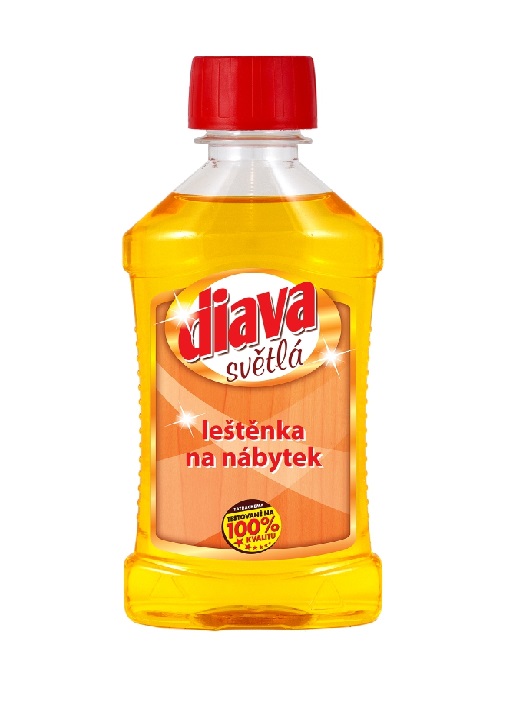 Diava Leštěnka na nábytek 200 ml světlá Diava