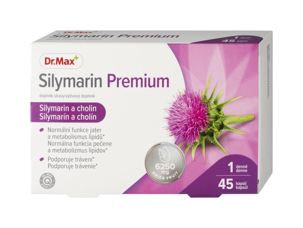 Dr. Max Silymarin Premium 45 kapslí Dr. Max