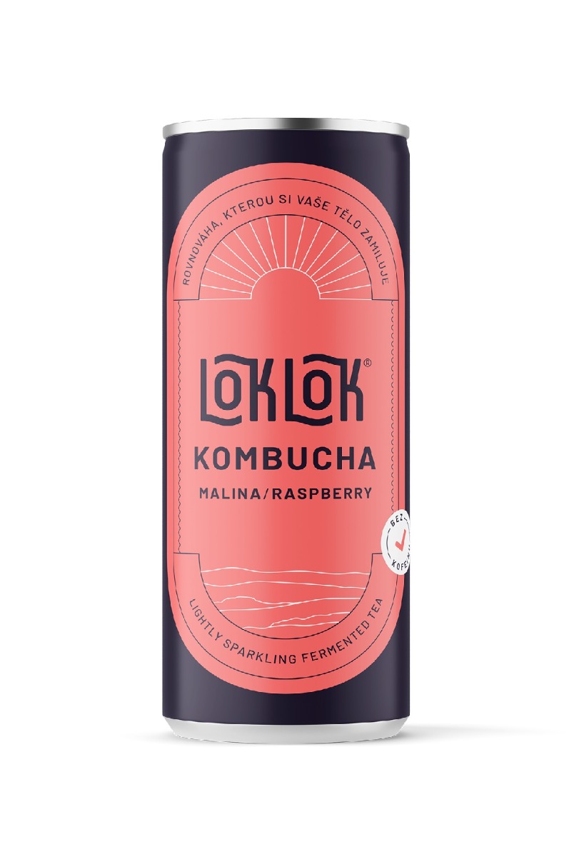 LokLok Kombucha Malina 250 ml LokLok