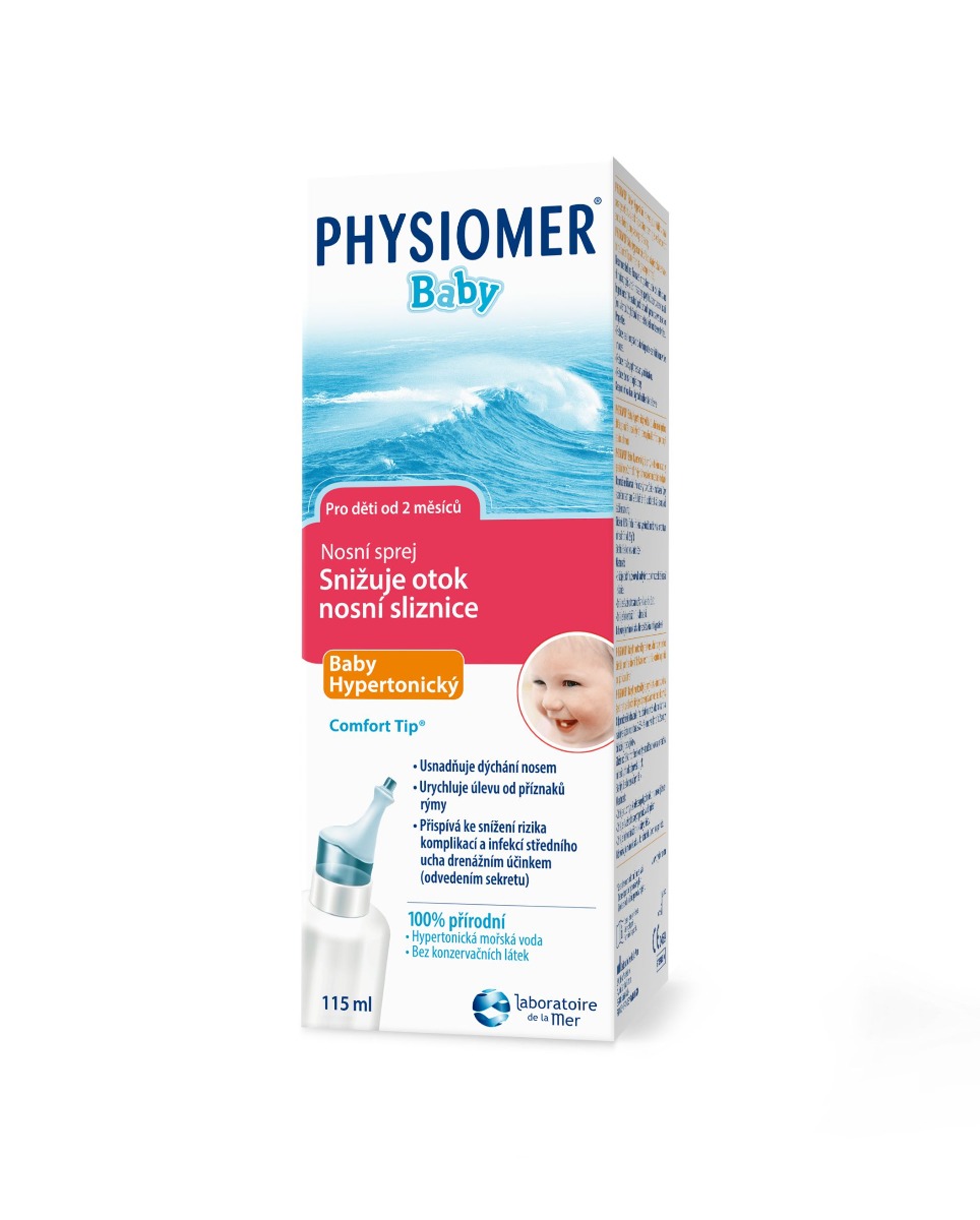 Physiomer Baby hypertonický nosní sprej 115 ml Physiomer