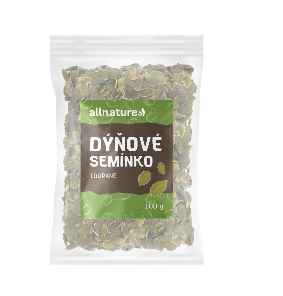 Allnature Dýňové semínko loupané 100 g Allnature