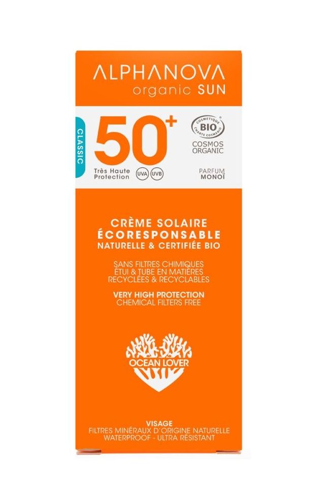 Alphanova SUN BIO Opalovací krém SPF50+ 50 g Alphanova