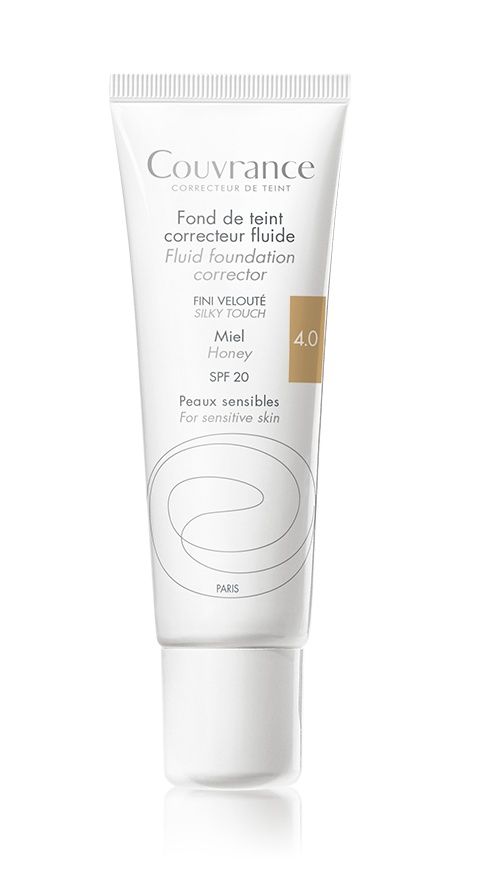 Avène Couvrance Tekutý krycí make-up SPF20 tmavý odstín 30 ml Avène