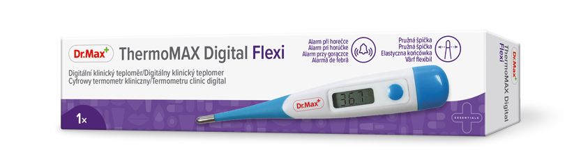 Dr. Max ThermoMAX Digital Flexi teploměr 1 ks Dr. Max