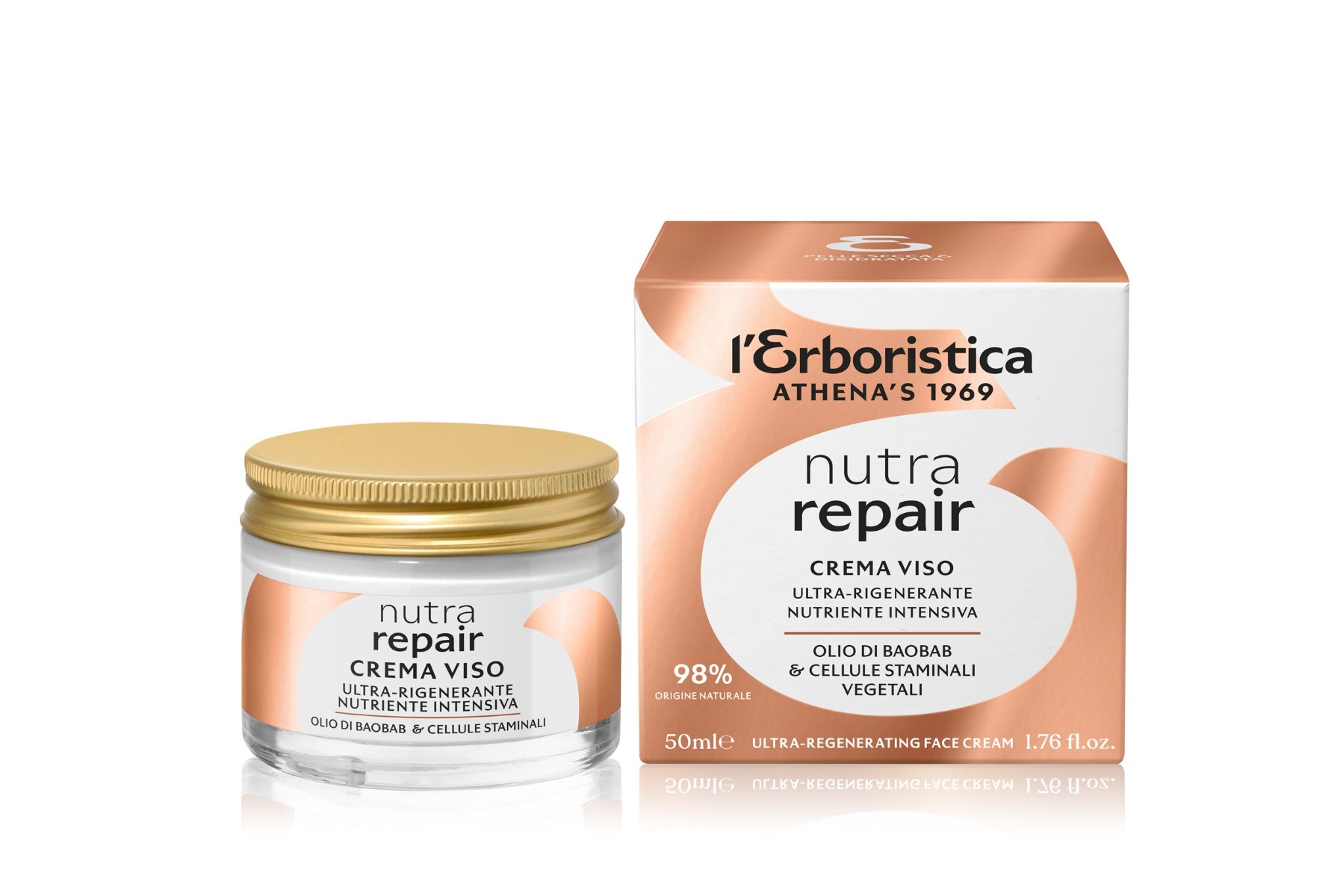 Erboristica Nutra Repair Pleťový krém pro intenzivní regeneraci 50 ml Erboristica