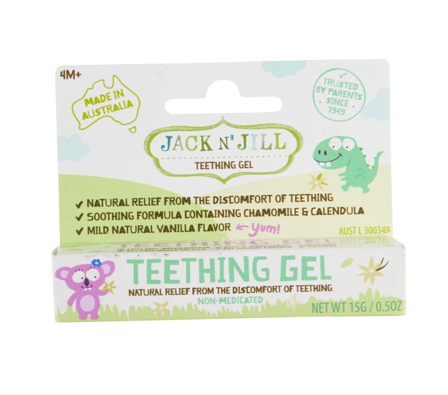 JACK N' JILL Gel na prořezávající se zoubky 15 g JACK N' JILL