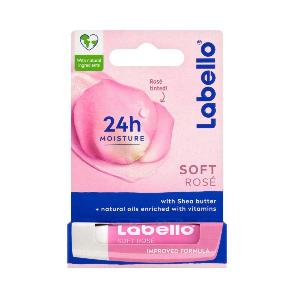 Labello Soft Rosé balzám na rty 5