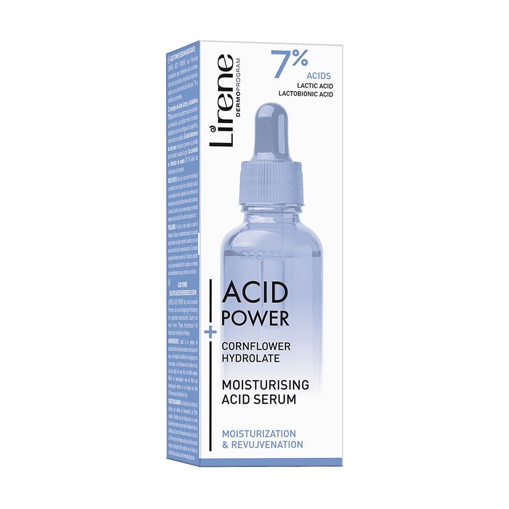 Lirene Acid Power Hydratační sérum s hydrolátem z chrpy 30 ml Lirene