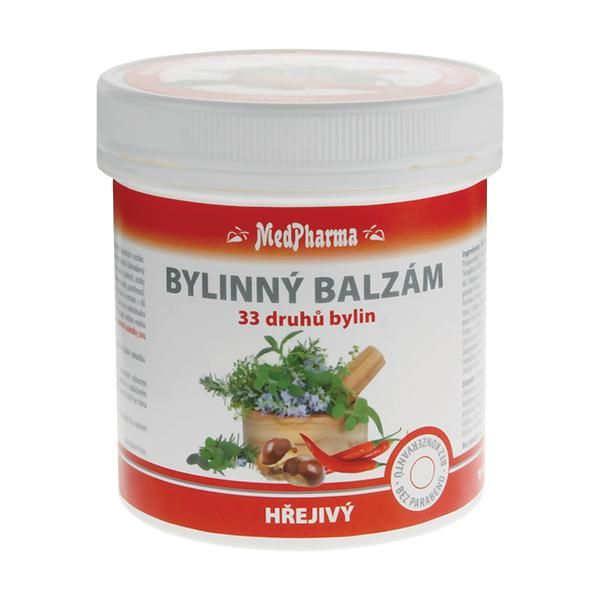 Medpharma Bylinný balzám hřejivý 250 ml Medpharma