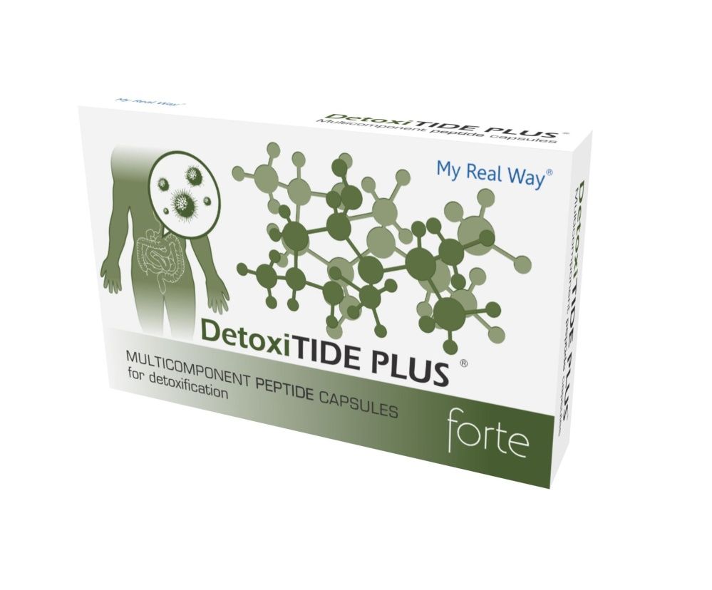 My Real Way DetoxiTIDE PLUS Forte 30 kapslí My Real Way