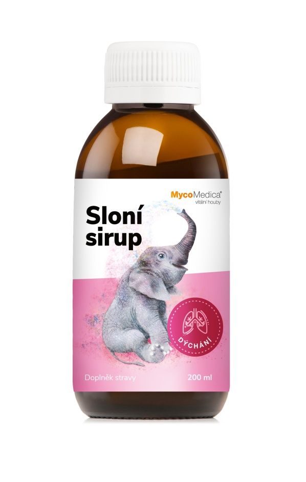 MycoMedica Sloní sirup 200 ml MycoMedica