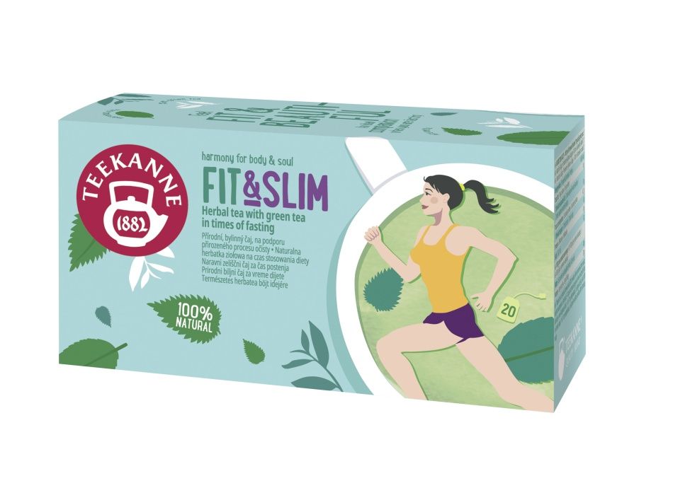 Teekanne Wellness Fit&Slim porcovaný čaj 20x1