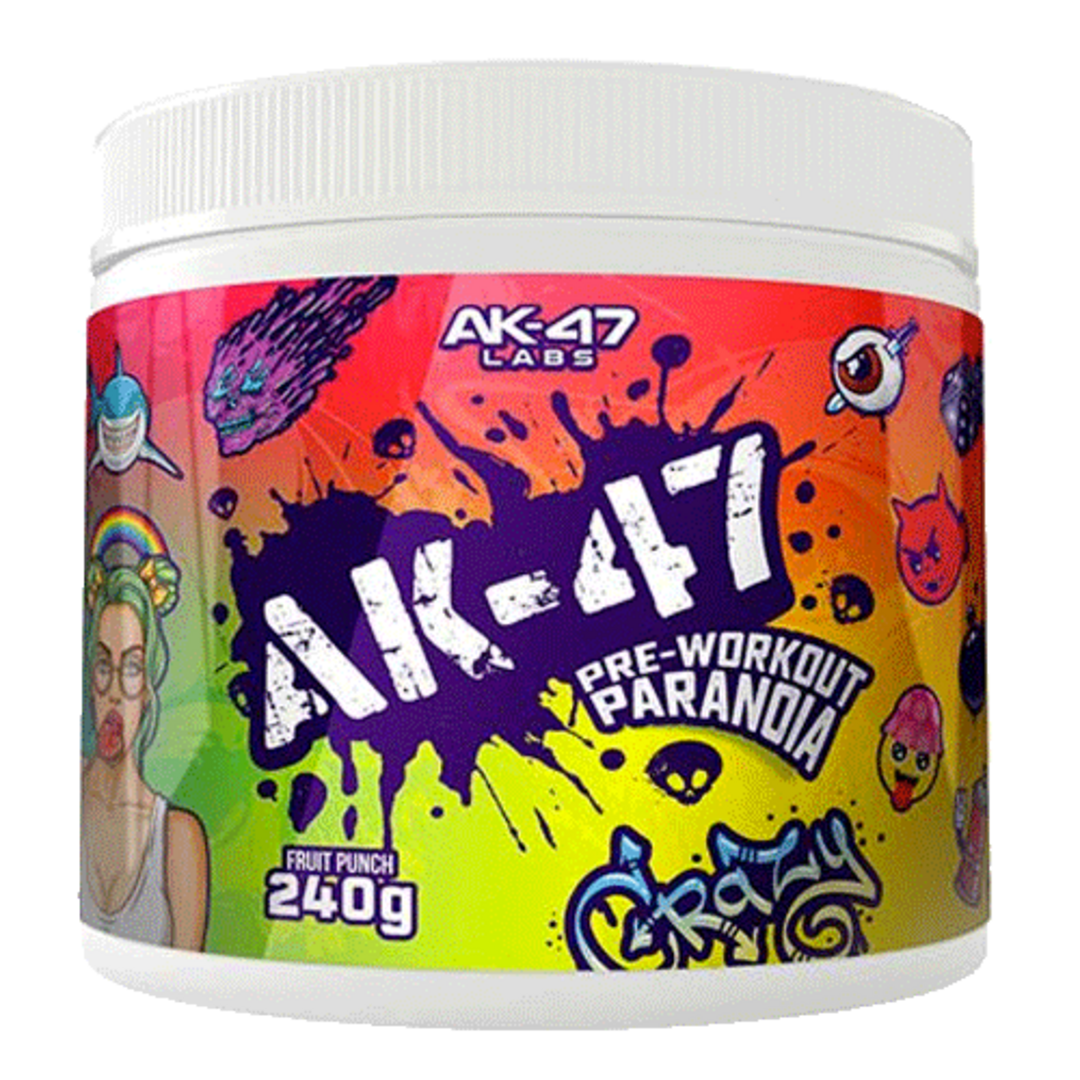 AK-47 Labs AK-47 Pre-Workout Paranoia 240g - ananas AK-47 Labs