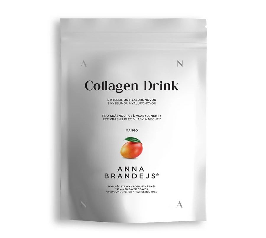 ANNA BRANDEJS Collagen Drink mango 198 g ANNA BRANDEJS