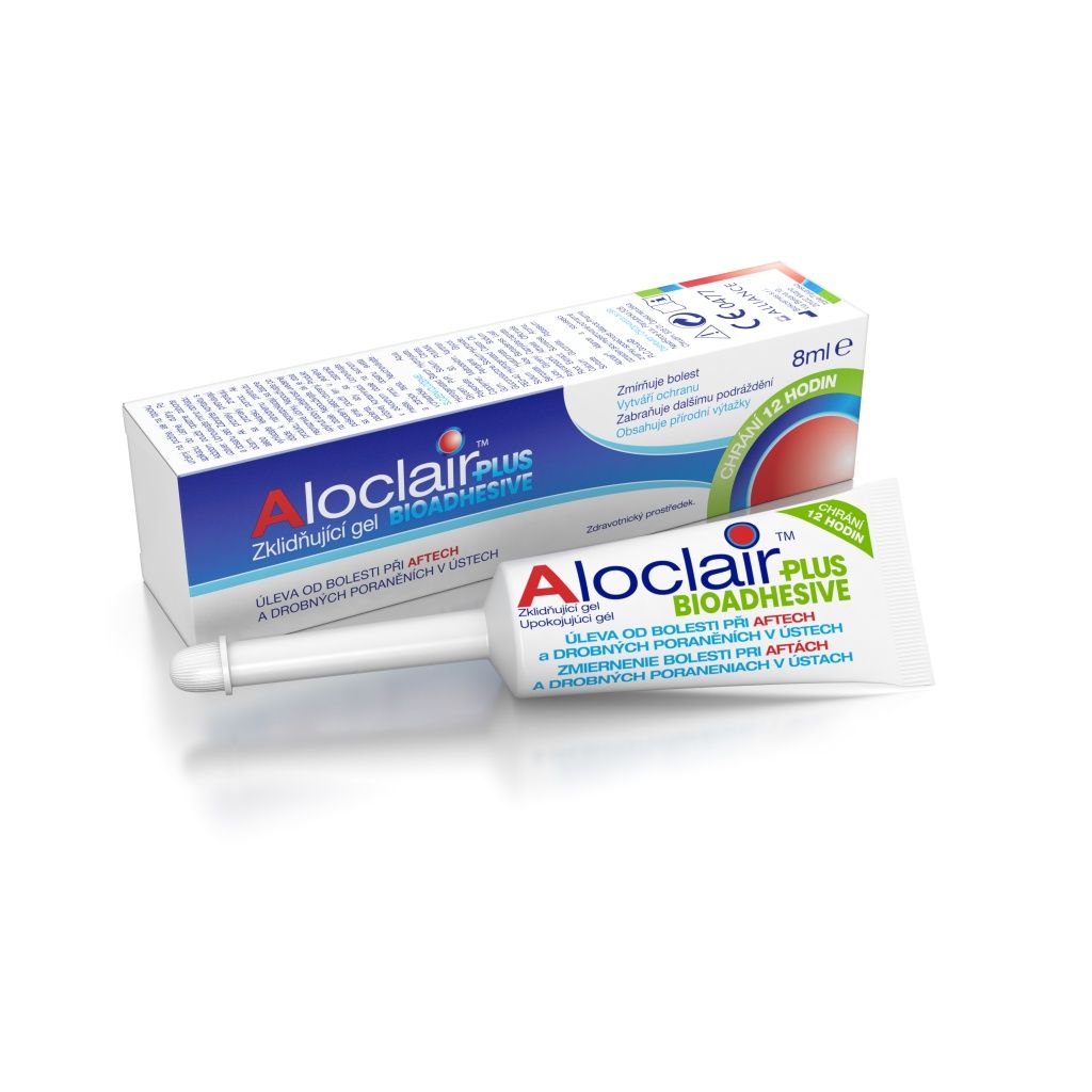 Aloclair PLUS BIOADHESIVE zklidňující gel 8 ml Aloclair