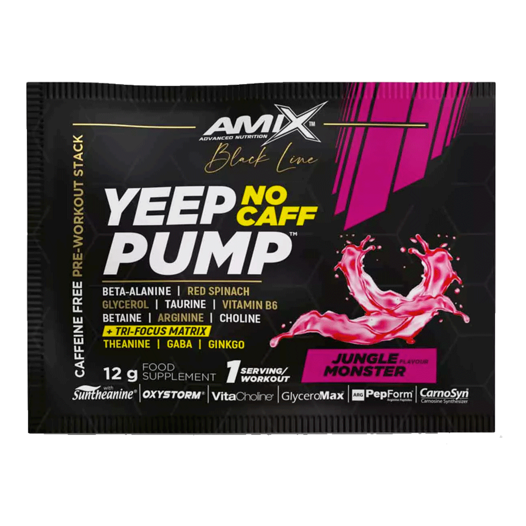 Amix Nutrition Black Line Yeep Pump No caff 360g - pear strike Amix Nutrition