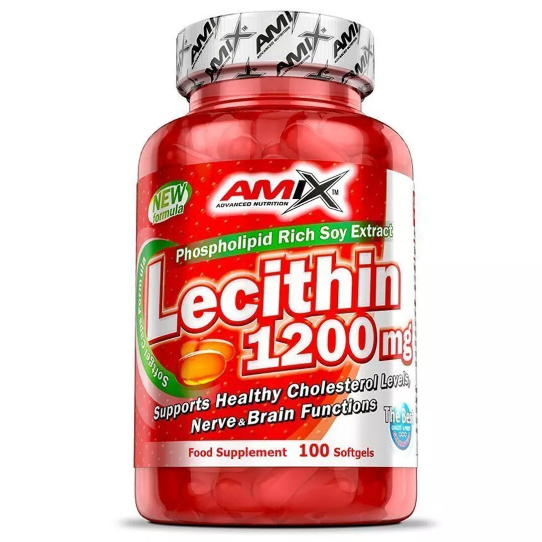 Amix Nutrition Lecithin 1200 mg - 100 kapslí Amix Nutrition