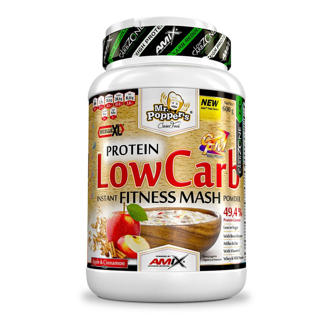 Amix Nutrition Low Carb Mash 600g - vanilka