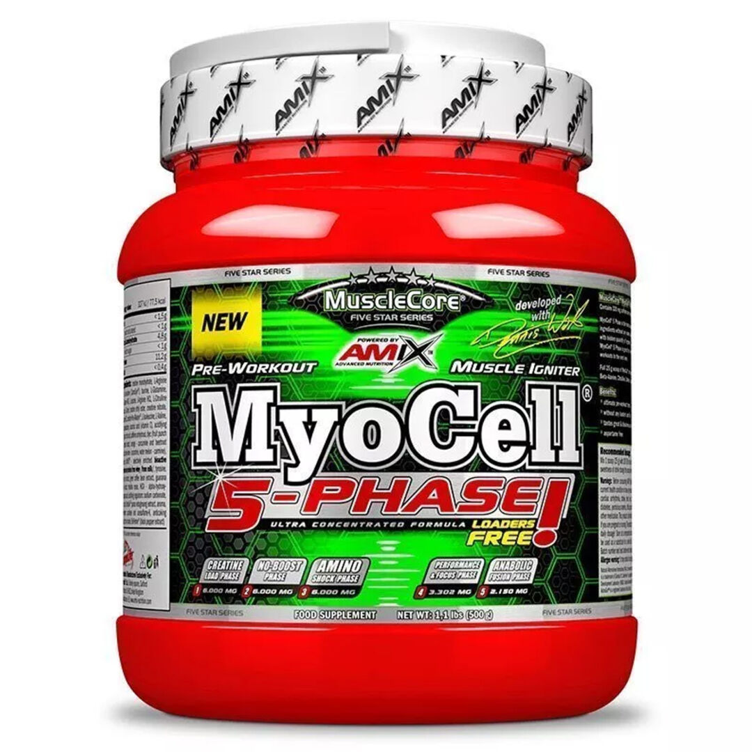 Amix Nutrition MyoCell 5 Phase 500g - ovocný punč Amix Nutrition