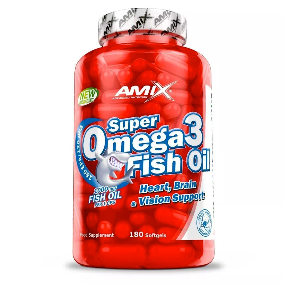 Amix Nutrition Super Omega 3 Fish Oil - 90 kapslí Amix Nutrition