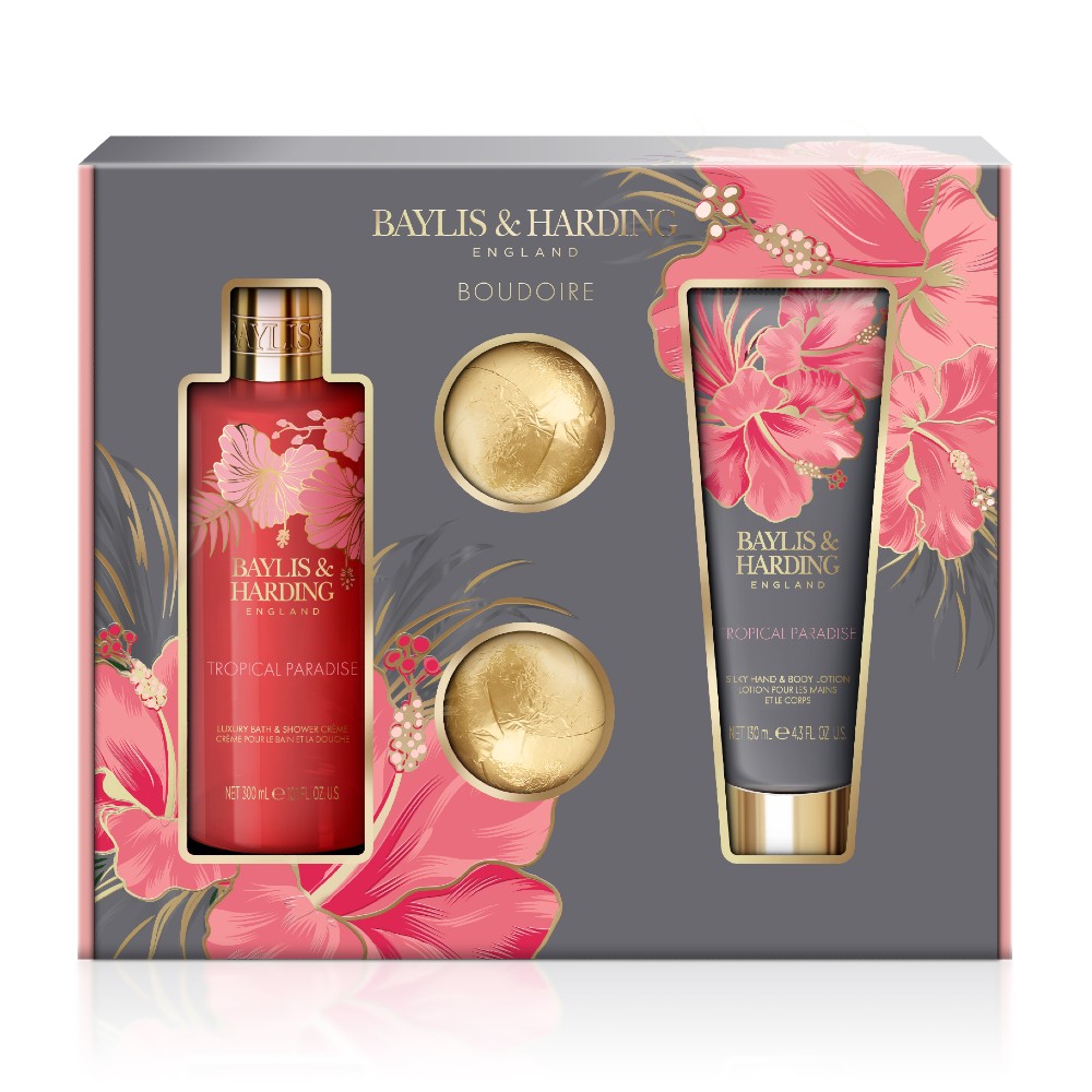 Baylis & Harding Dárková sada péče o tělo Boudoire 4 ks Baylis & Harding