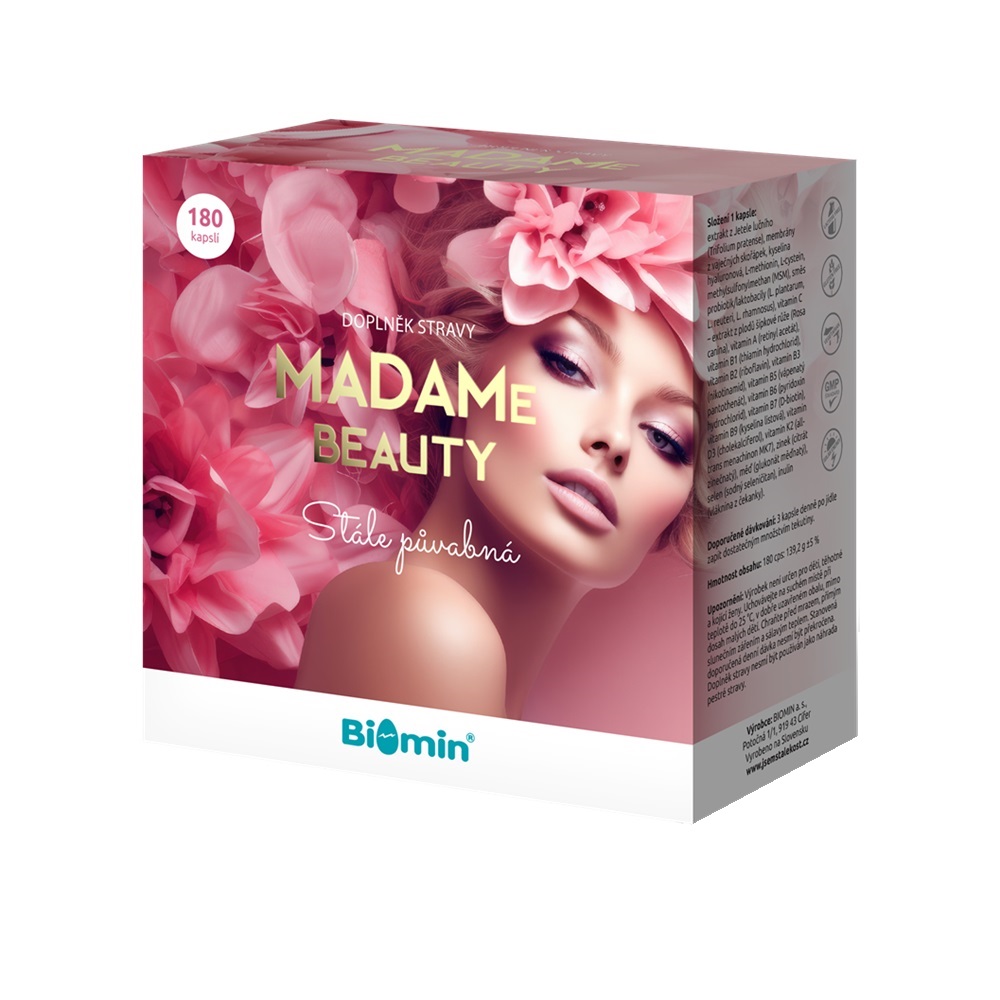 Biomin MADAMe Beauty 180 kapslí Biomin