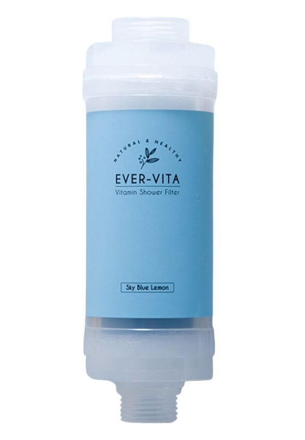 Ever Vita Sky Blue Lemon sprchový filtr s vitaminem C 1 ks Ever Vita