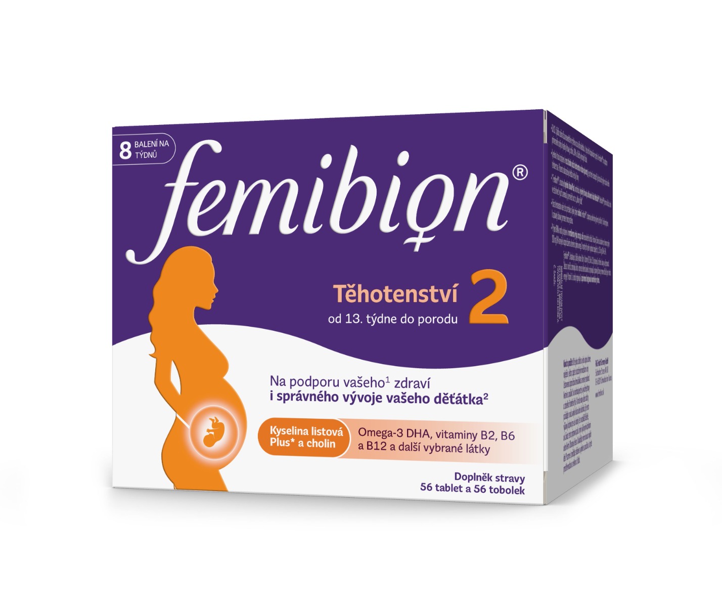 Femibion 2 Těhotenství 56 tablet + 56 tobolek Femibion