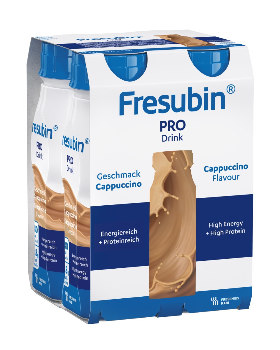 Fresubin PRO DRINK příchuť cappuccino 4x200 ml Fresubin