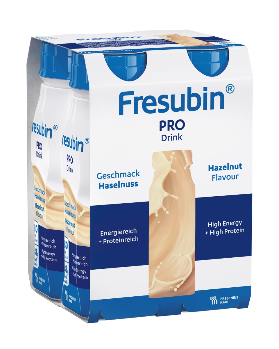 Fresubin PRO DRINK příchuť lískový oříšek 4x200 ml Fresubin