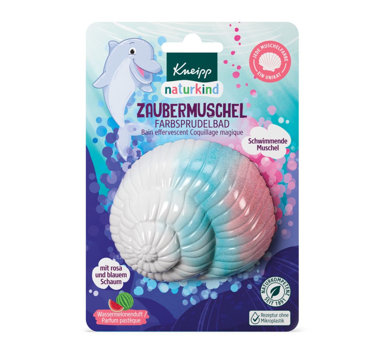 Kneipp Koupelová bomba Kouzelná mušle 85 g Kneipp