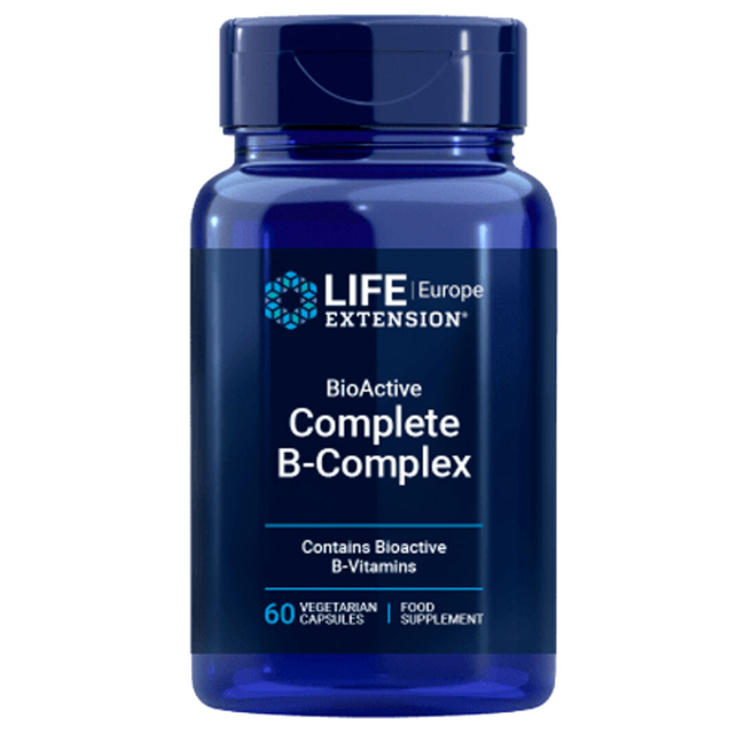 Life Extension BioActive Complete B-Complex - 60 kapslí Life Extension