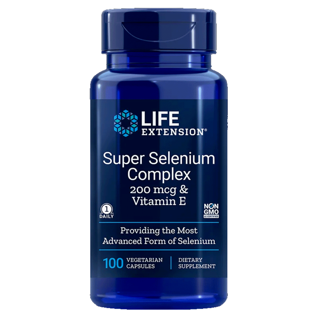 Life Extension Super Selenium Complex & Vitamin E - 100 kapslí Life Extension