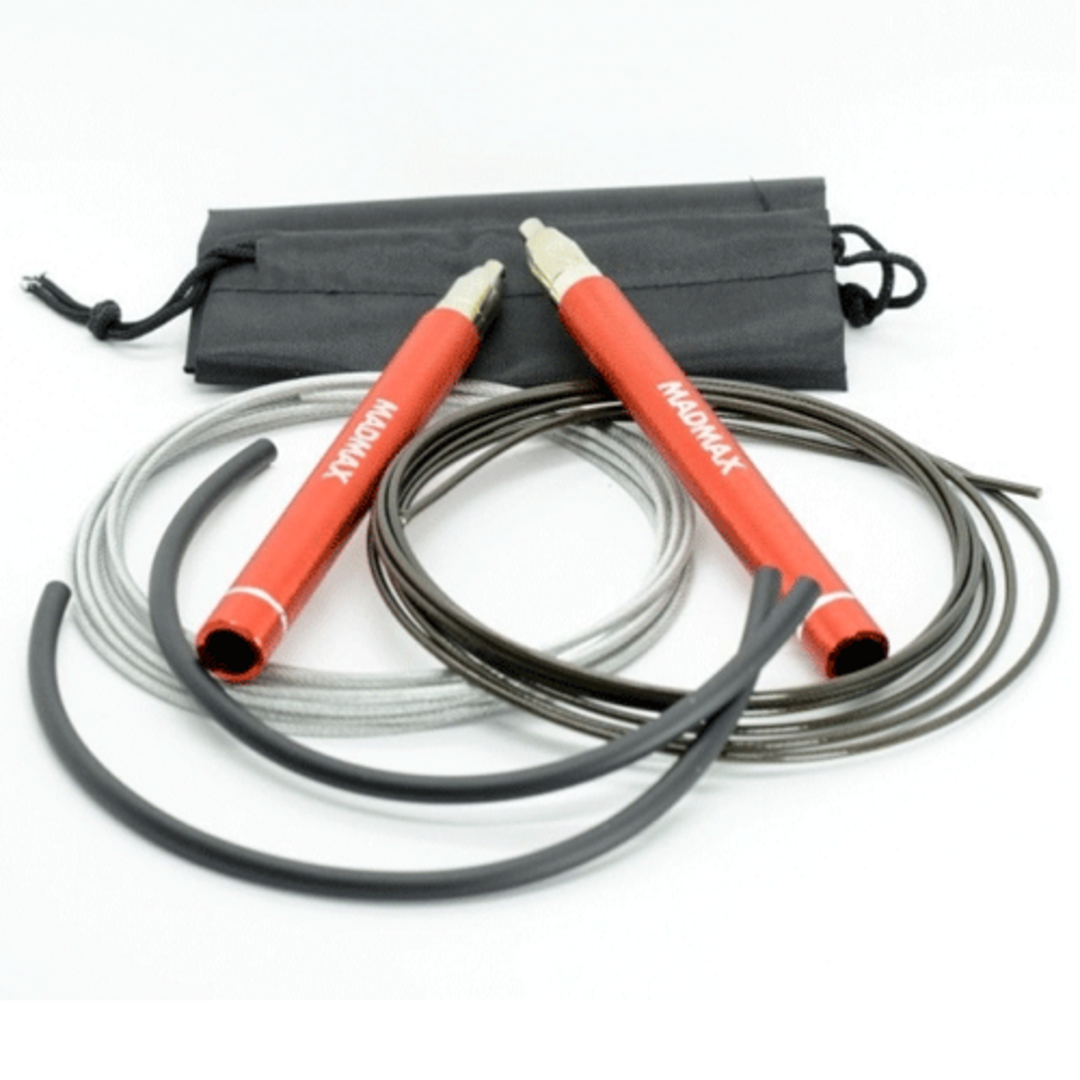 MadMax Jump Speed Rope švihadlo MFA286 - červené MadMax